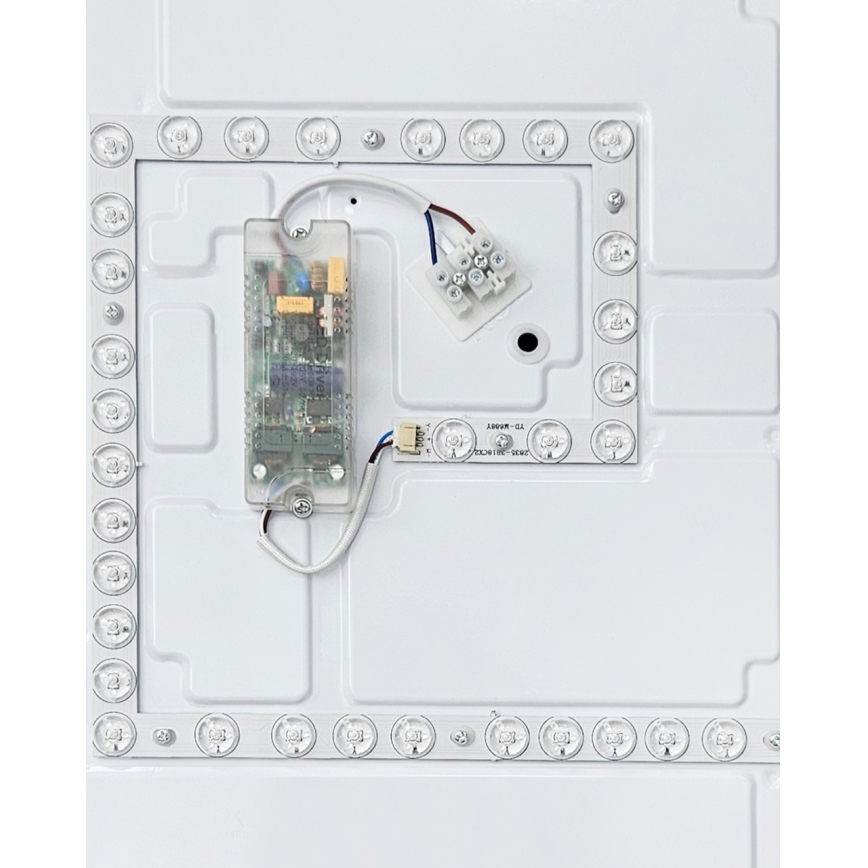 Dimbare LED plafondlamp FLORA LED/60W/230V 2700-6500K 53x53 cm + afstandsbediening