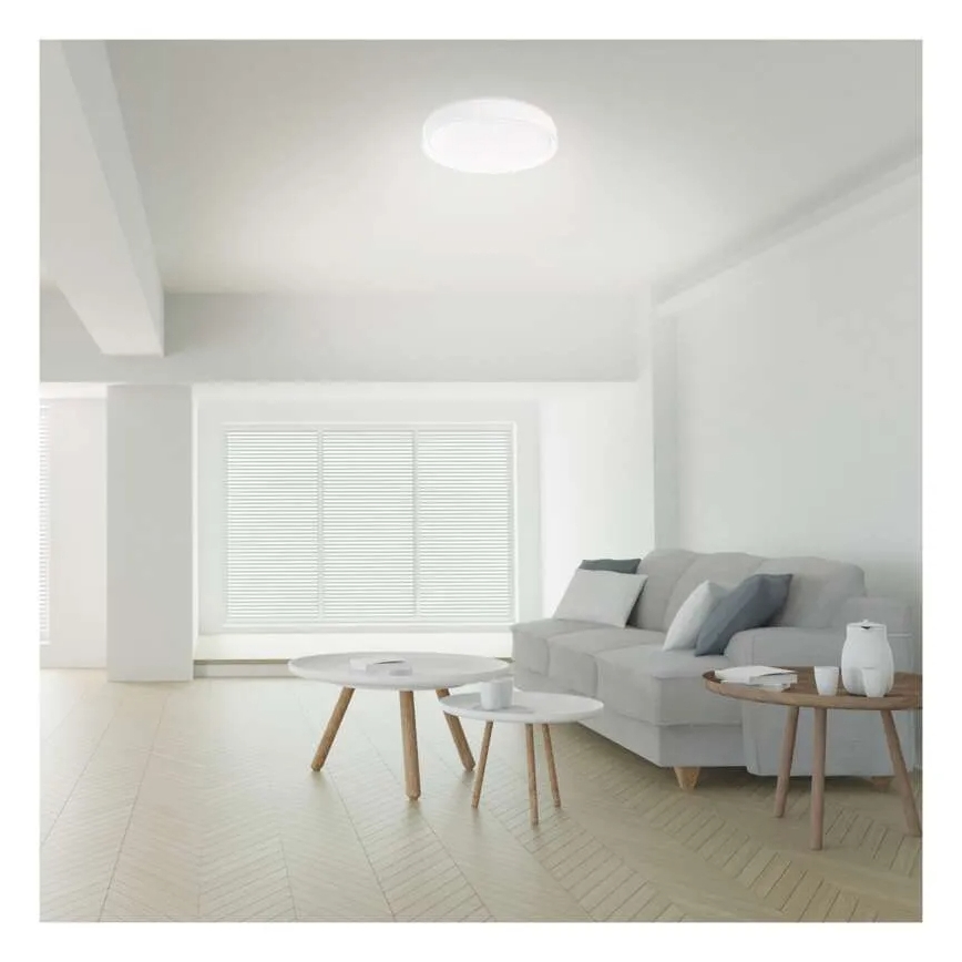 Dimbare LED plafondlamp GoSmart LED/45W/230V diameter 50 cm 2700-6500K Wi-Fi Tuya + afstandsbediening