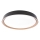 Dimbare LED-plafondlamp ILVI LED/30W/230V 2700-6500K Ø 40 cm zwart/beige + afstandsbediening