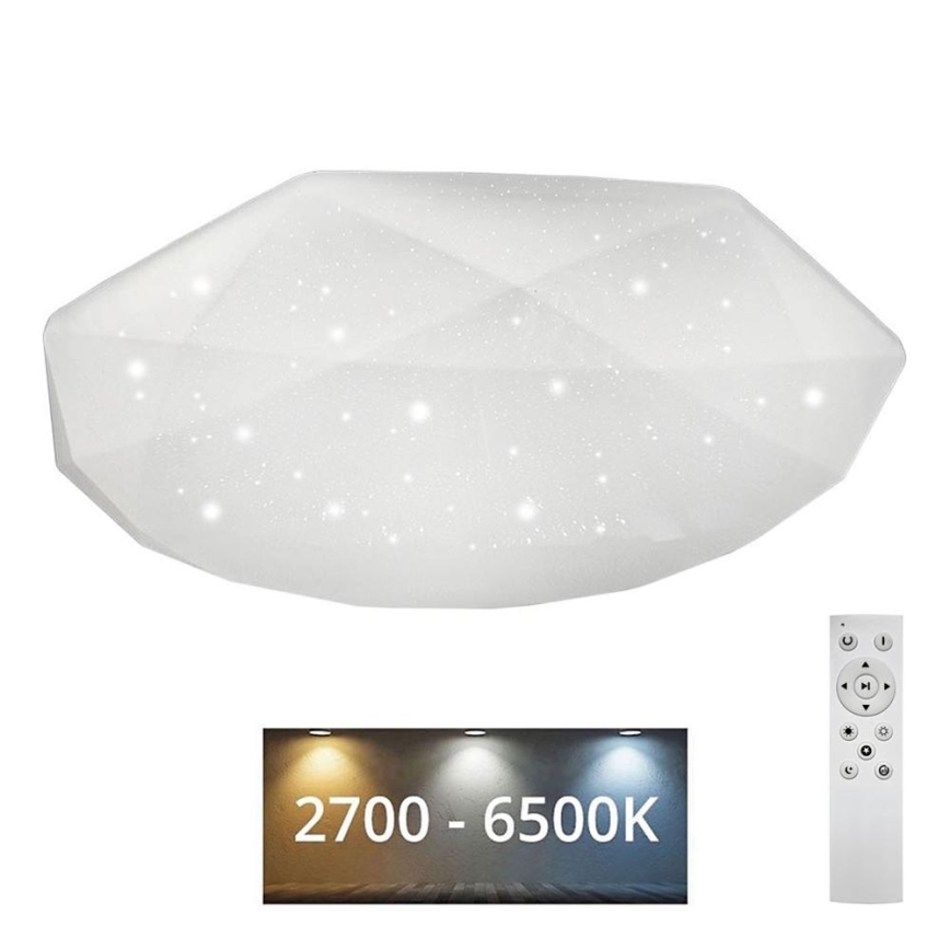 Dimbare LED plafondlamp INDUS LED/60W/230V 2700-6500K diameter 58 cm + afstandsbediening