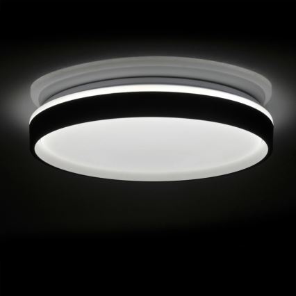 LED Dimbare badkamer plafondverlichting JADWIGA LED/42W/230V diameter 38,5 cm 3000-6000K IP44 + afstandsbediening