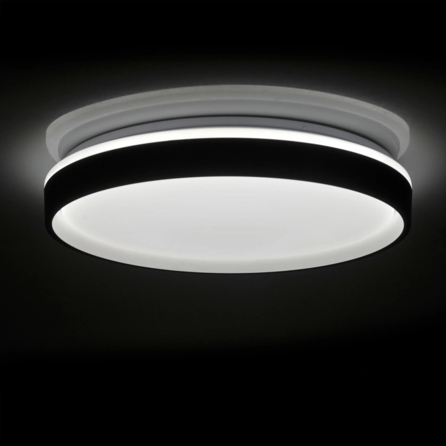 LED Dimbare badkamer plafondverlichting JADWIGA LED/42W/230V diameter 38,5 cm 3000-6000K IP44 + afstandsbediening