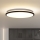 Dimbare LED plafondlamp JAMIL LED/48W/230V 3000-6500K zwart + afstandsbediening