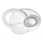 Dimbare LED Plafondlamp LED/100W/230V 3000-6000K wit + afstandsbediening