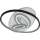 Dimbare LED-plafondlamp LED/105W/230V 3000-6500K + afstandsbediening