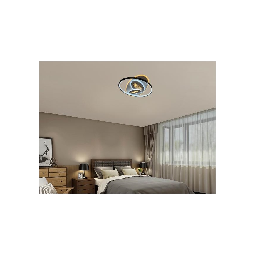 Dimbare LED-plafondlamp LED/105W/230V 3000-6500K + afstandsbediening