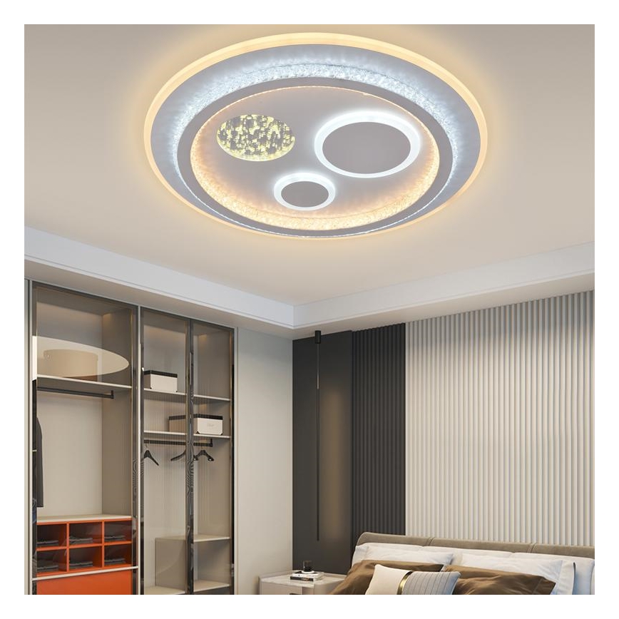 Dimbare LED Plafondlamp LED/110W/230V 3000-6500K + afstandsbediening