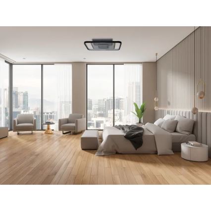 Dimbare LED Plafondlamp LED/110W/230V 3000-6500K wit + afstandsbediening