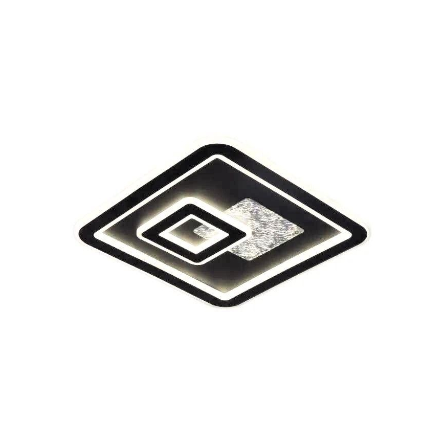 Dimbare LED plafondlamp LED/110W/230V 3000-6500K zwart + afstandsbediening