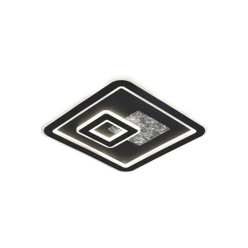Dimbare LED plafondlamp LED/110W/230V 3000-6500K zwart + afstandsbediening