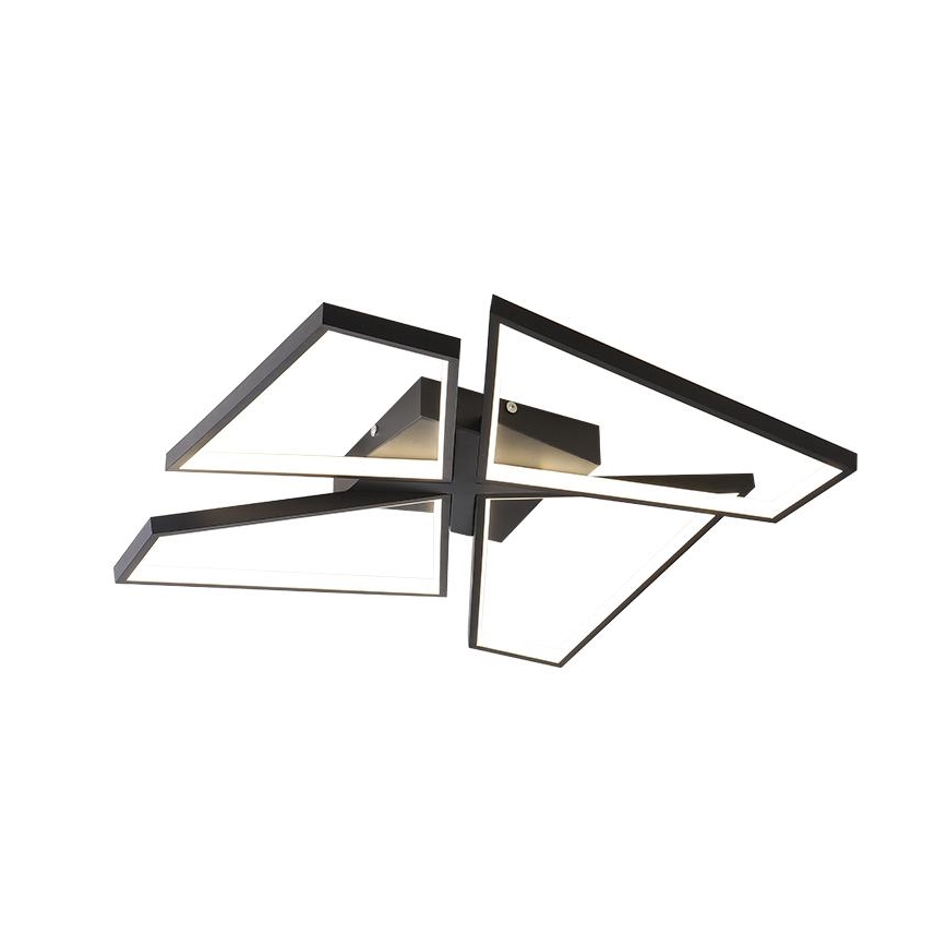 Dimbare LED Plafondlamp LED/115W/230V 3000-6500K zwart + afstandsbediening