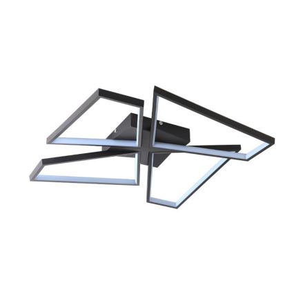 Dimbare LED Plafondlamp LED/115W/230V 3000-6500K zwart + afstandsbediening