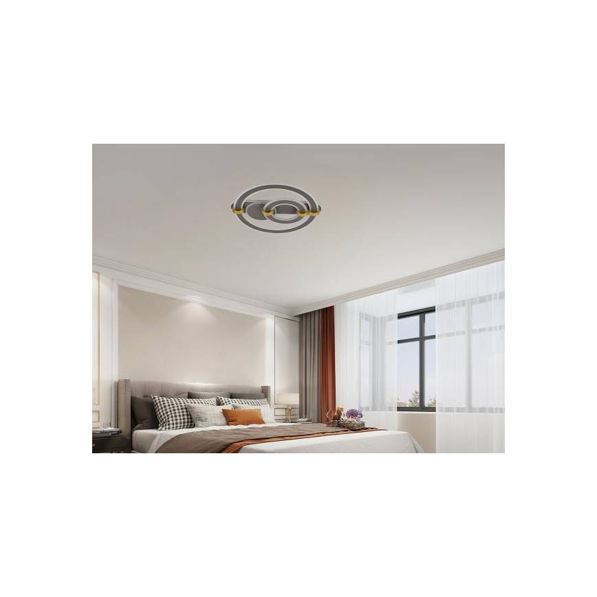 Dimbare LED-plafondlamp LED/120W/230V 3000-6500K + afstandsbediening