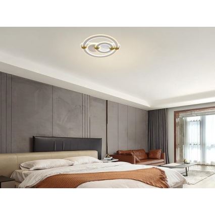 Dimbare LED-plafondlamp LED/120W/230V 3000-6500K + afstandsbediening