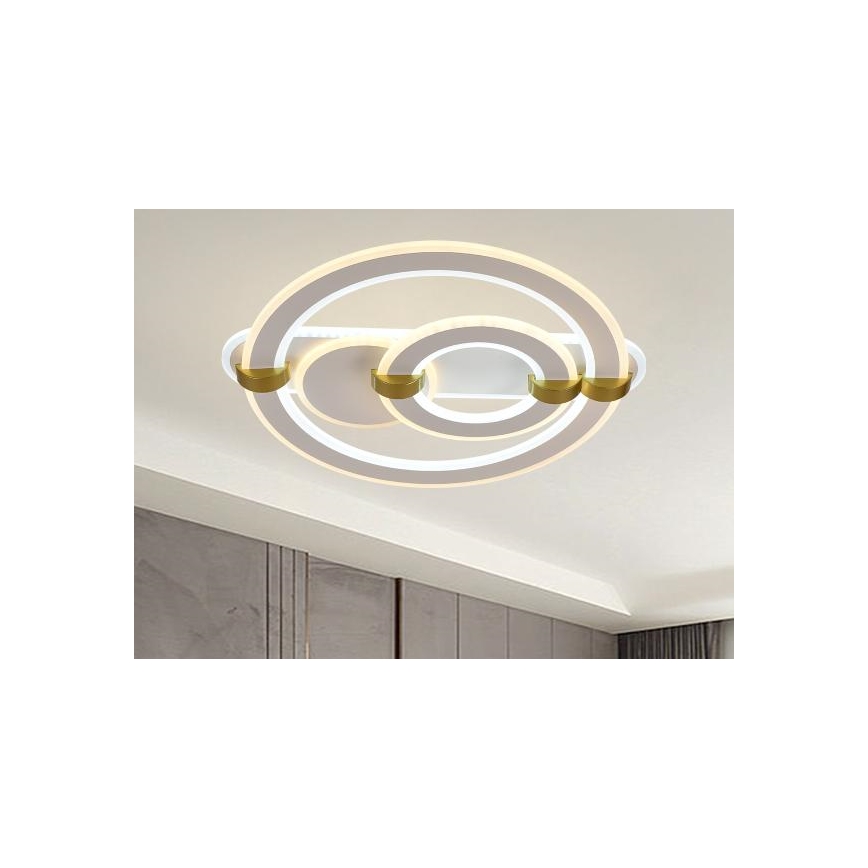 Dimbare LED-plafondlamp LED/120W/230V 3000-6500K + afstandsbediening