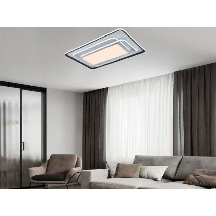 Dimbare LED-plafondlamp LED/220W/230V 3000-6500K + afstandsbediening