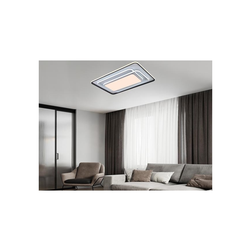 Dimbare LED-plafondlamp LED/220W/230V 3000-6500K + afstandsbediening