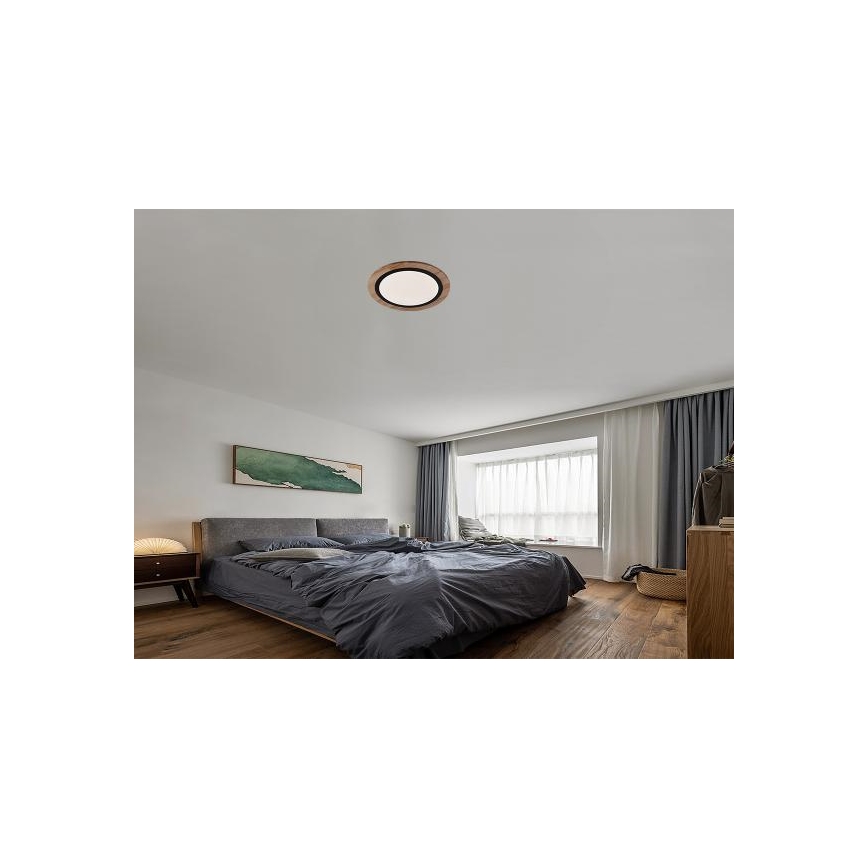 Dimbare LED-plafondlamp LED/25W/230V 3000-6500K + afstandsbediening