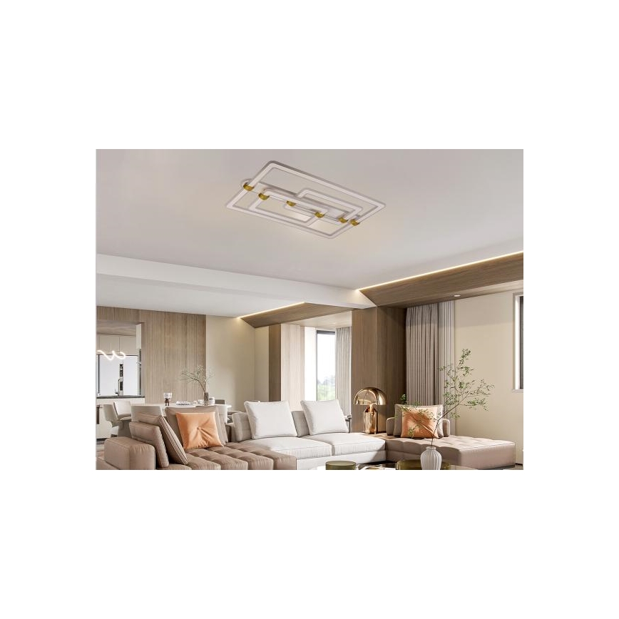 Dimbare LED-plafondlamp LED/280W/230V 3000-6500K + afstandsbediening