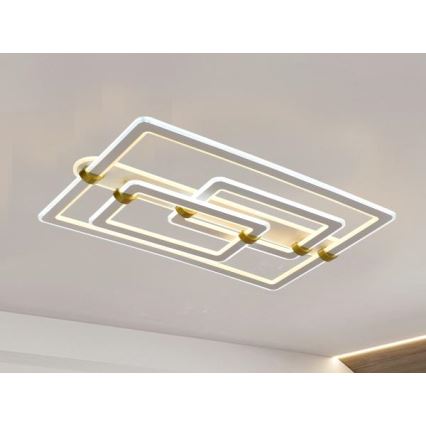 Dimbare LED-plafondlamp LED/280W/230V 3000-6500K + afstandsbediening