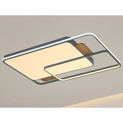 Dimbare LED-plafondlamp LED/280W/230V 3000-6500K + met afstandsbediening