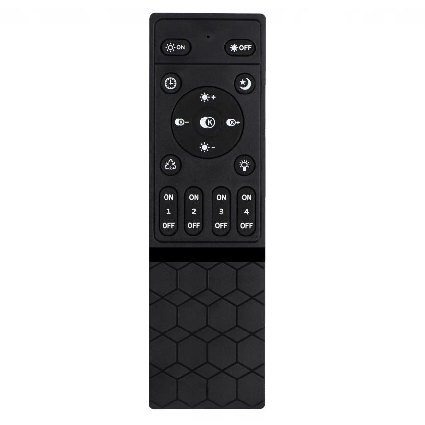 Dimbaar LED-plafondlamp LED/30W/230V 3000-6500K zwart Wi-Fi Tuya + afstandsbediening