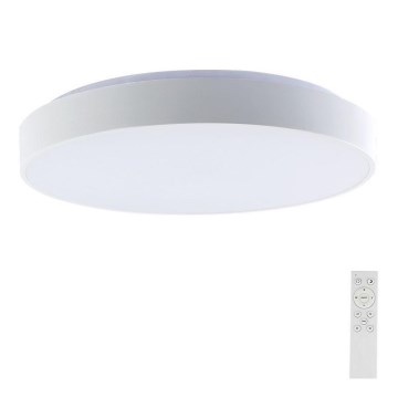 Dimbare LED plafondlamp LED/40W/230V 3000-6500K 39,5 cm wit + afstandsbediening
