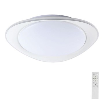 Dimbare LED plafondlamp LED/40W/230V 3000-6500K 45 cm wit + afstandsbediening