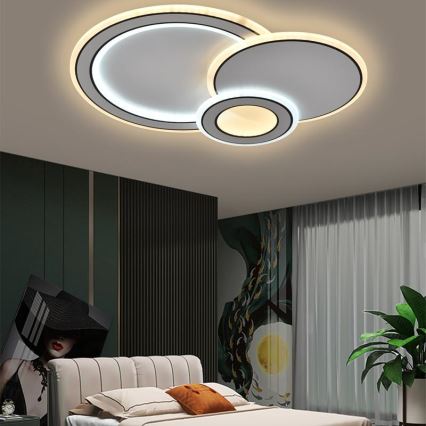 Dimbare LED Plafondlamp LED/40W/230V 3000-6500K + afstandsbediening