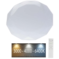 Dimbare LED Plafondlamp LED/40W/230V 3000K/4000K/6500K + afstandsbediening