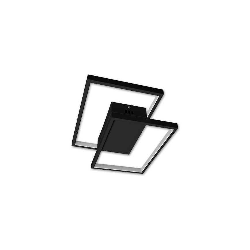 Dimbare LED-plafondlamp LED/45W/230V 3000-6500K zwart + afstandsbediening