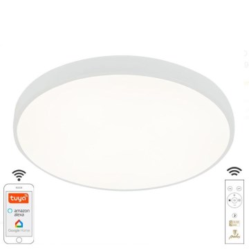 Dimbare LED plafondlamp LED/48W/230V 2700-6500K Wi-Fi Tuya + afstandsbediening