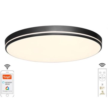 Dimbare LED plafondlamp LED/48W/230V 2700-6500K Wi-Fi Tuya + afstandsbediening