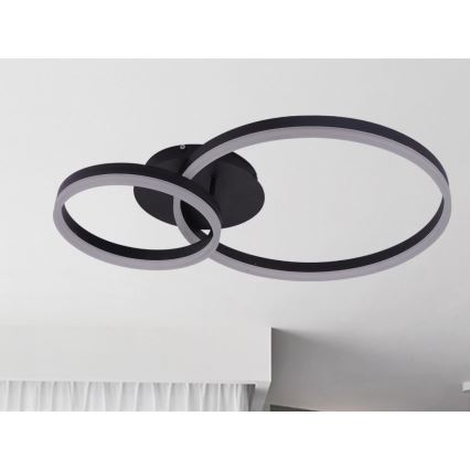 Dimbare LED-plafondlamp LED/55W/230V 3000-6500K + afstandsbediening