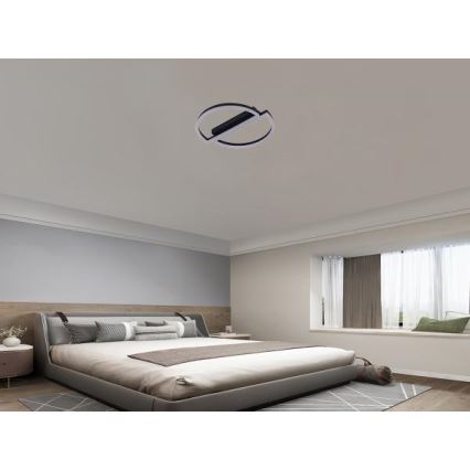 Dimbare LED-plafondlamp LED/55W/230V 3000-6500K + afstandsbediening