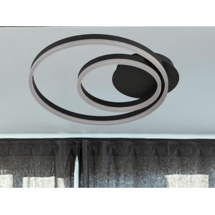 Dimbare LED-plafondlamp LED/55W/230V 3000-6500K + afstandsbediening