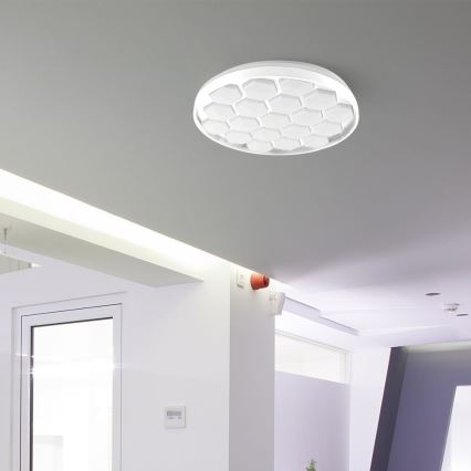 Dimbare LED Plafondlamp LED/60W/230V 3000/4000/6500K + afstandsbediening