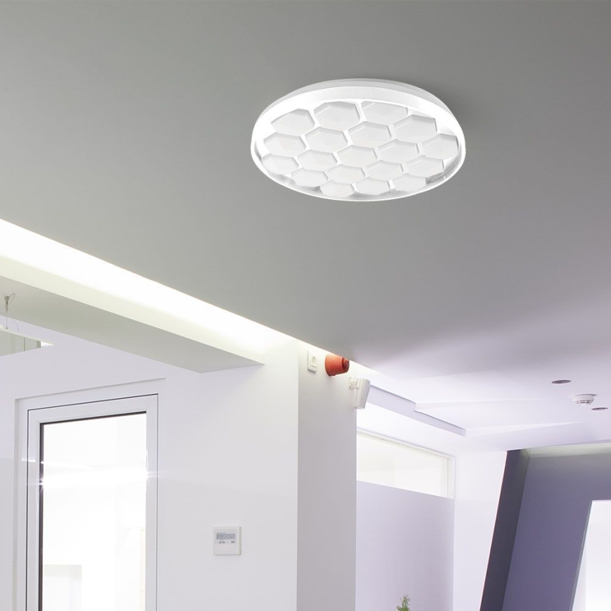 Dimbare LED Plafondlamp LED/60W/230V 3000/4000/6500K + afstandsbediening
