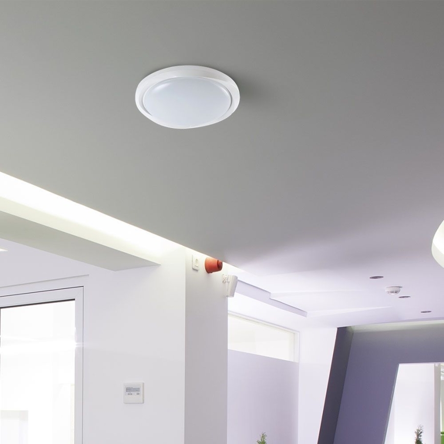Dimbare LED plafondlamp LED/60W/230V 3000-6500K 49,2 cm wit + afstandsbediening