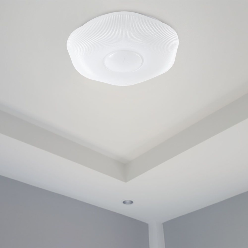 Dimbare LED plafondlamp LED/60W/230V 3000-6500K 50 cm wit + afstandsbediening