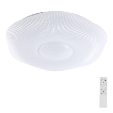 Dimbare LED plafondlamp LED/60W/230V 3000-6500K 50 cm wit + afstandsbediening