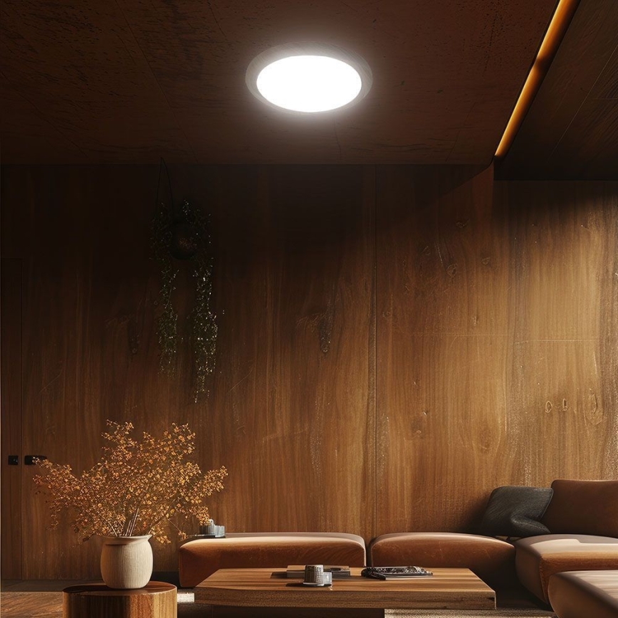 Dimbare LED plafondlamp LED/60W/230V 3000-6500K + afstandsbediening