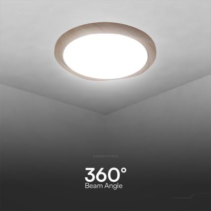 Dimbare LED plafondlamp LED/60W/230V 3000-6500K + afstandsbediening