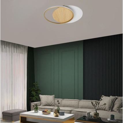 Dimbare LED plafondlamp LED/60W/230V 3000-6500K + afstandsbediening