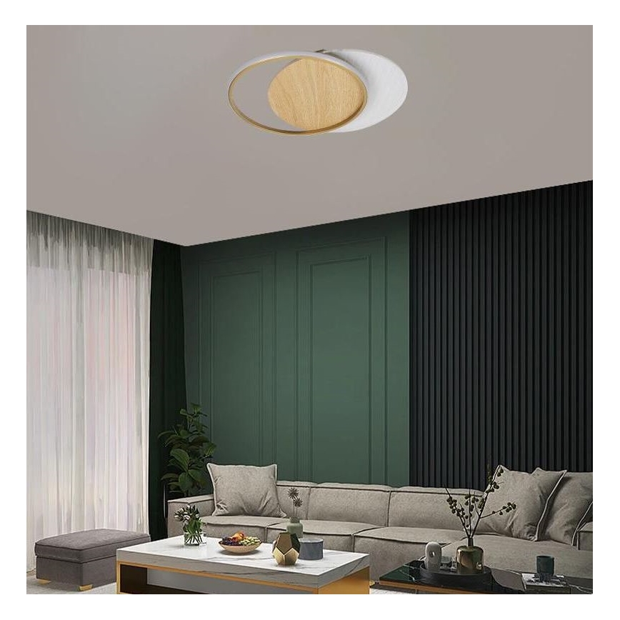 Dimbare LED plafondlamp LED/60W/230V 3000-6500K + afstandsbediening