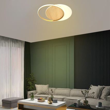 Dimbare LED plafondlamp LED/60W/230V 3000-6500K + afstandsbediening