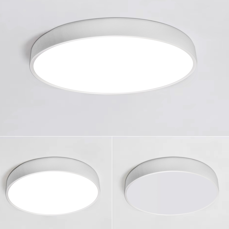 Dimbare LED Plafondlamp LED/60W/230V 3000-6500K diameter 60 cm wit + afstandsbediening