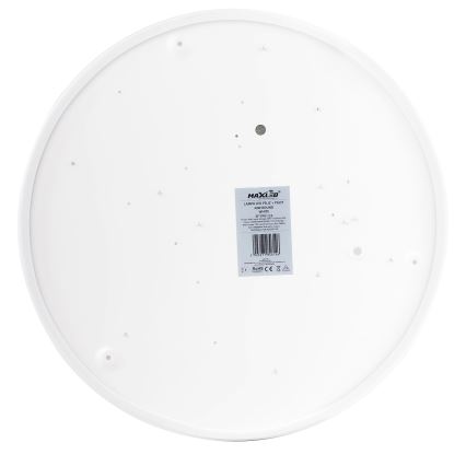 Dimbare LED Plafondlamp LED/60W/230V 3000-6500K diameter 60 cm wit + afstandsbediening
