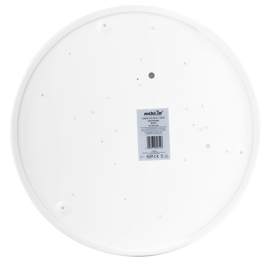 Dimbare LED Plafondlamp LED/60W/230V 3000-6500K diameter 60 cm wit + afstandsbediening