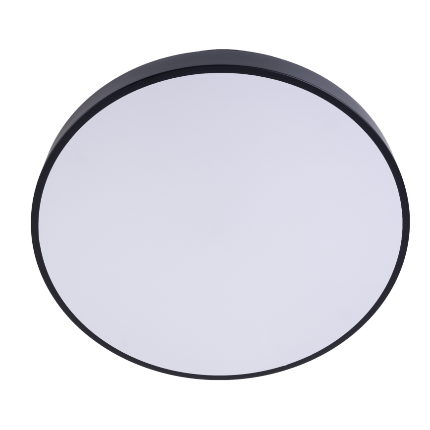 Dimbare LED Plafondlamp LED/60W/230V 3000-6500K diameter 60 cm zwart + afstandsbediening